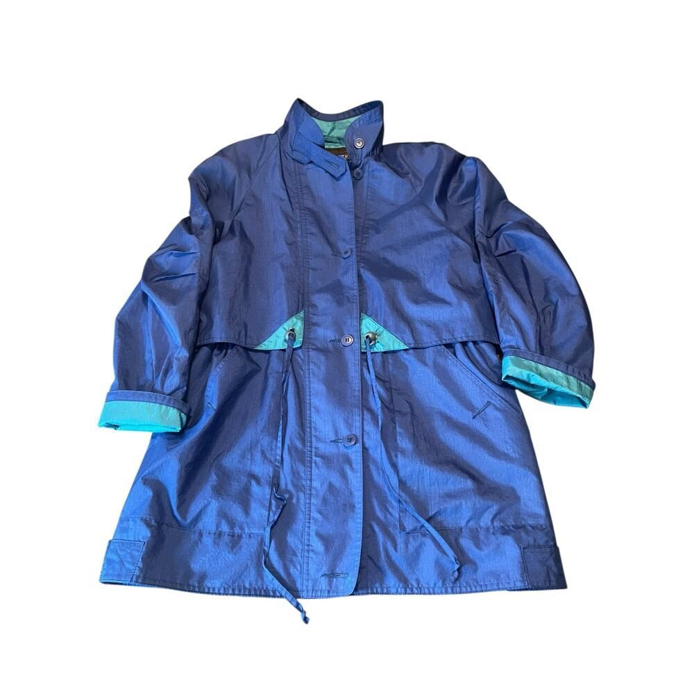 Vintage Forecaster of Boston Purple/Blue Lightweight Jacket Size Small